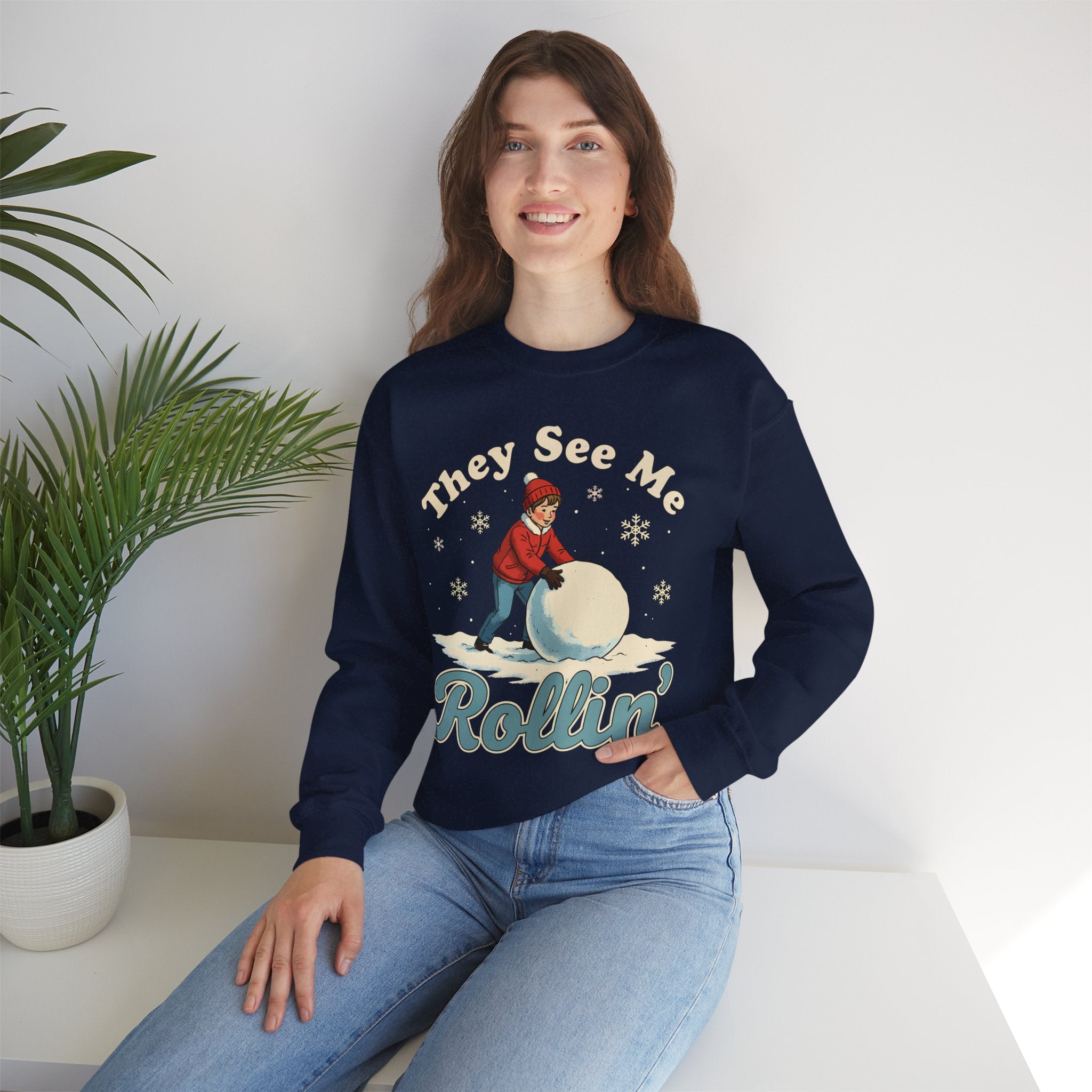 They See Me Rollin Crewneck Sweatshirt - Unisex