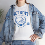 Detroit Football 1930 Blue Basic T-Shirt - Unisex