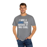 I Was a Lions Before It Was Cool Blue & White Premium T-Shirt - Unisex
