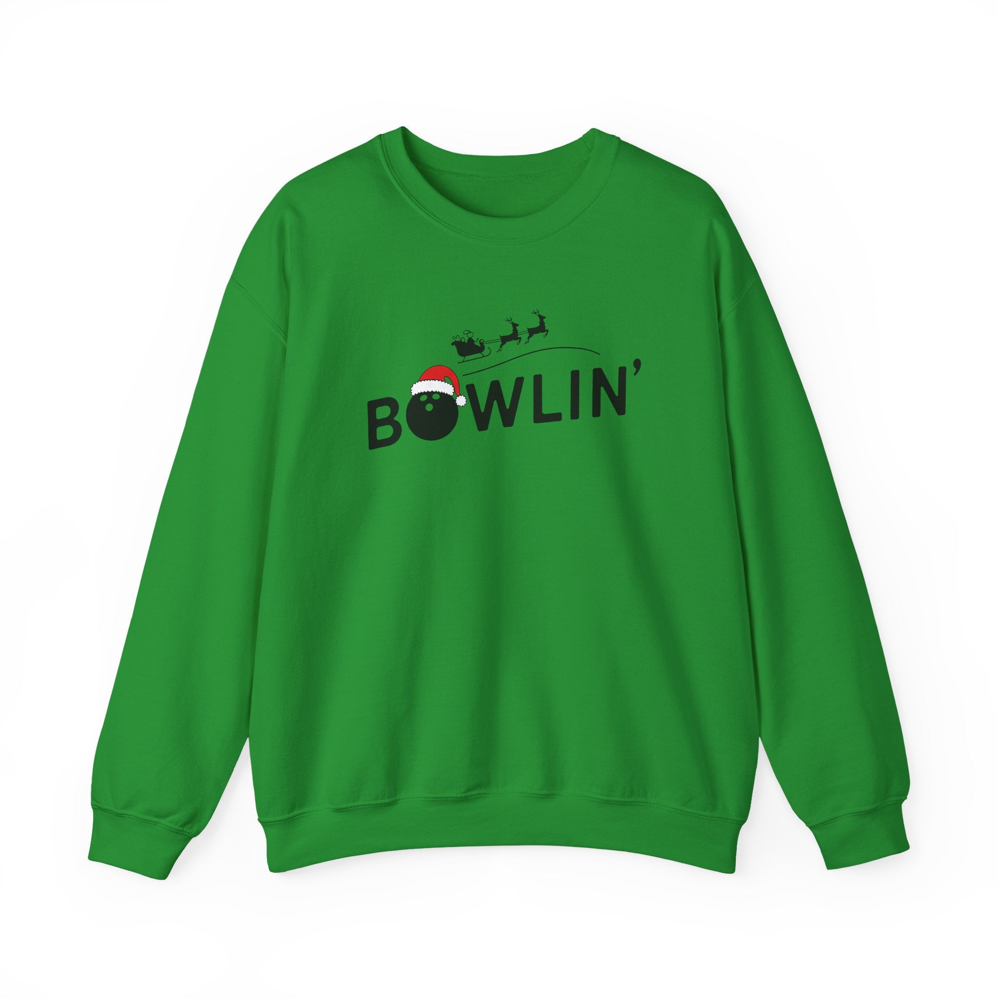 Bowlin Christmas Crewneck Sweatshirt - Unisex