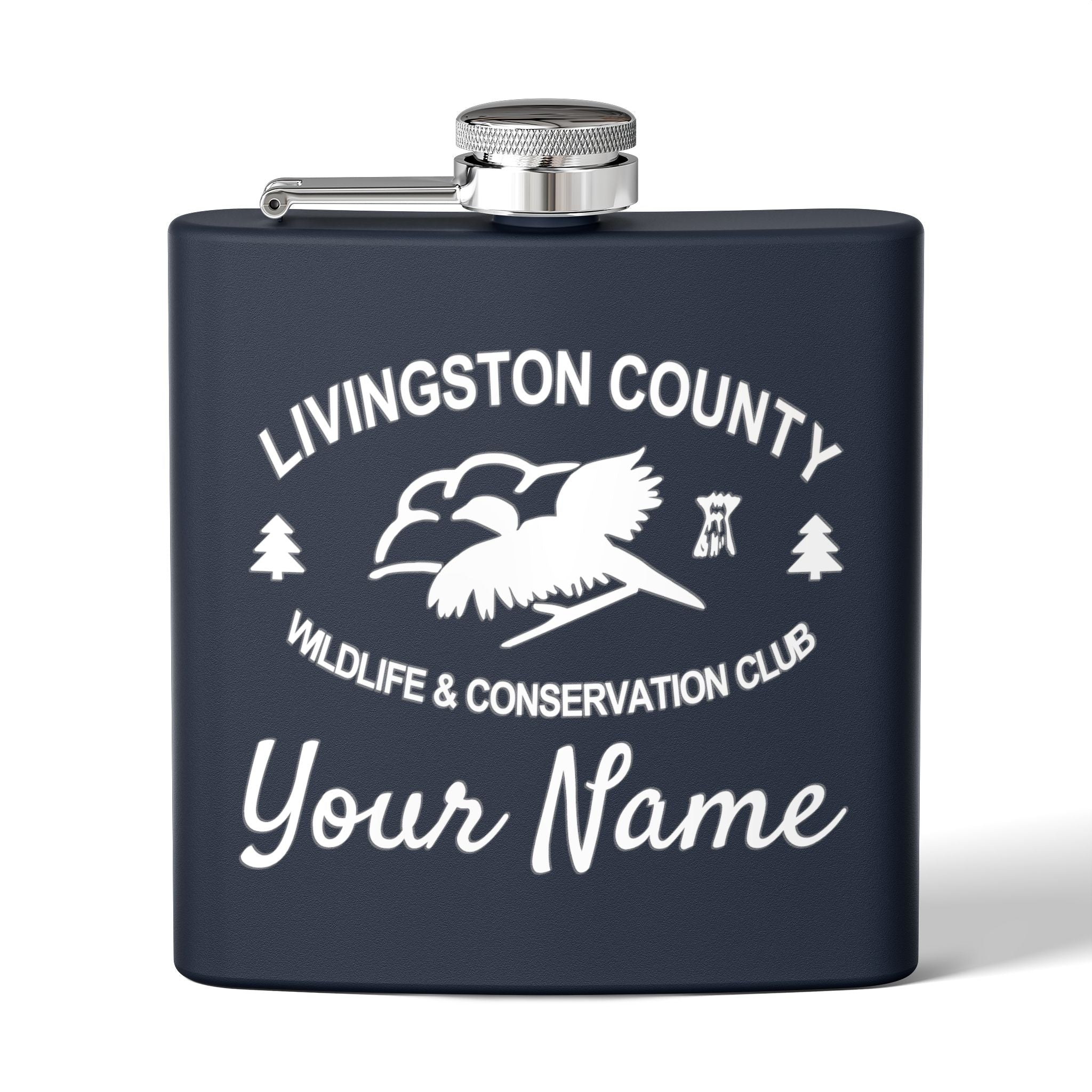 LCWCC Original Logo Flask - 6oz