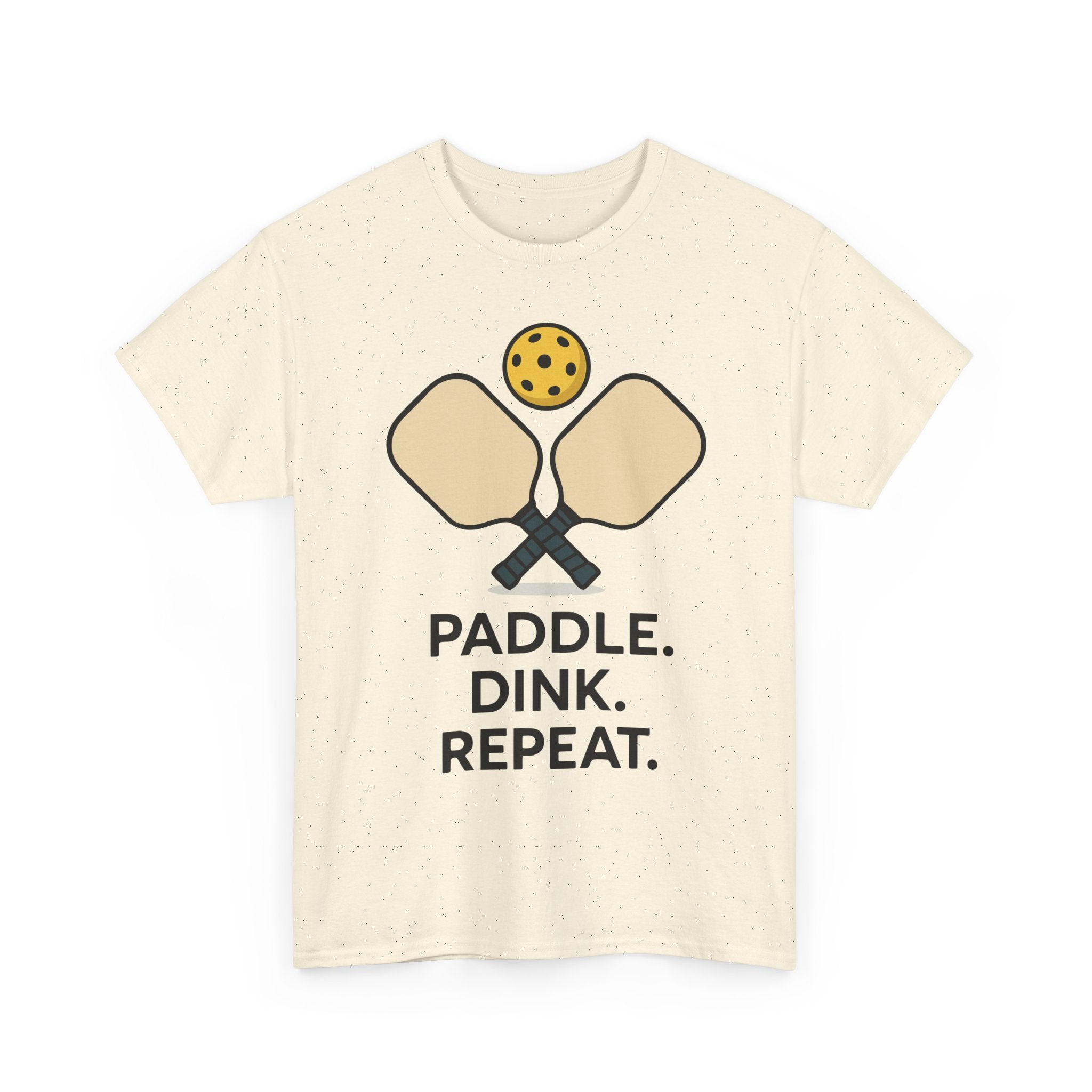 Paddle Dink Repeat Basic T-Shirt - Unisex