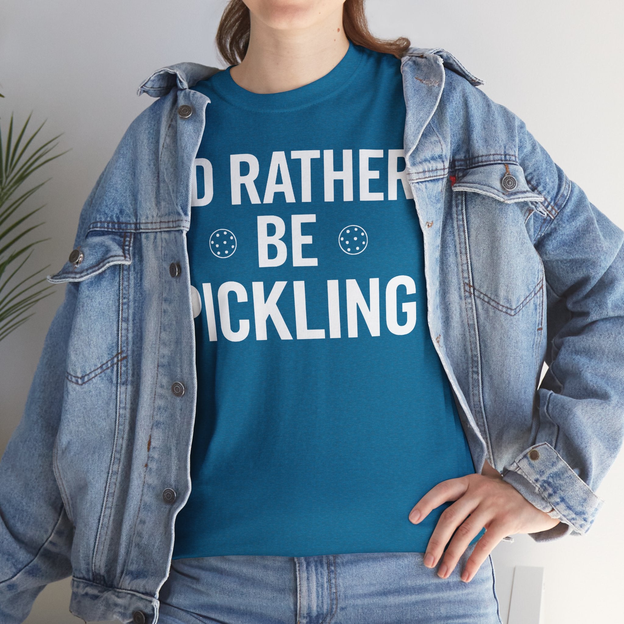 I'd Rather be Pickling Basic T-Shirt - Unisex