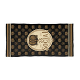Beach Towel — 36 Social Barrel Logo Retro Beach Towel
