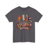 Hippie Van USA 250 1776 2026 Retro Patriotic USA 250 Basic T-Shirt - Unisex