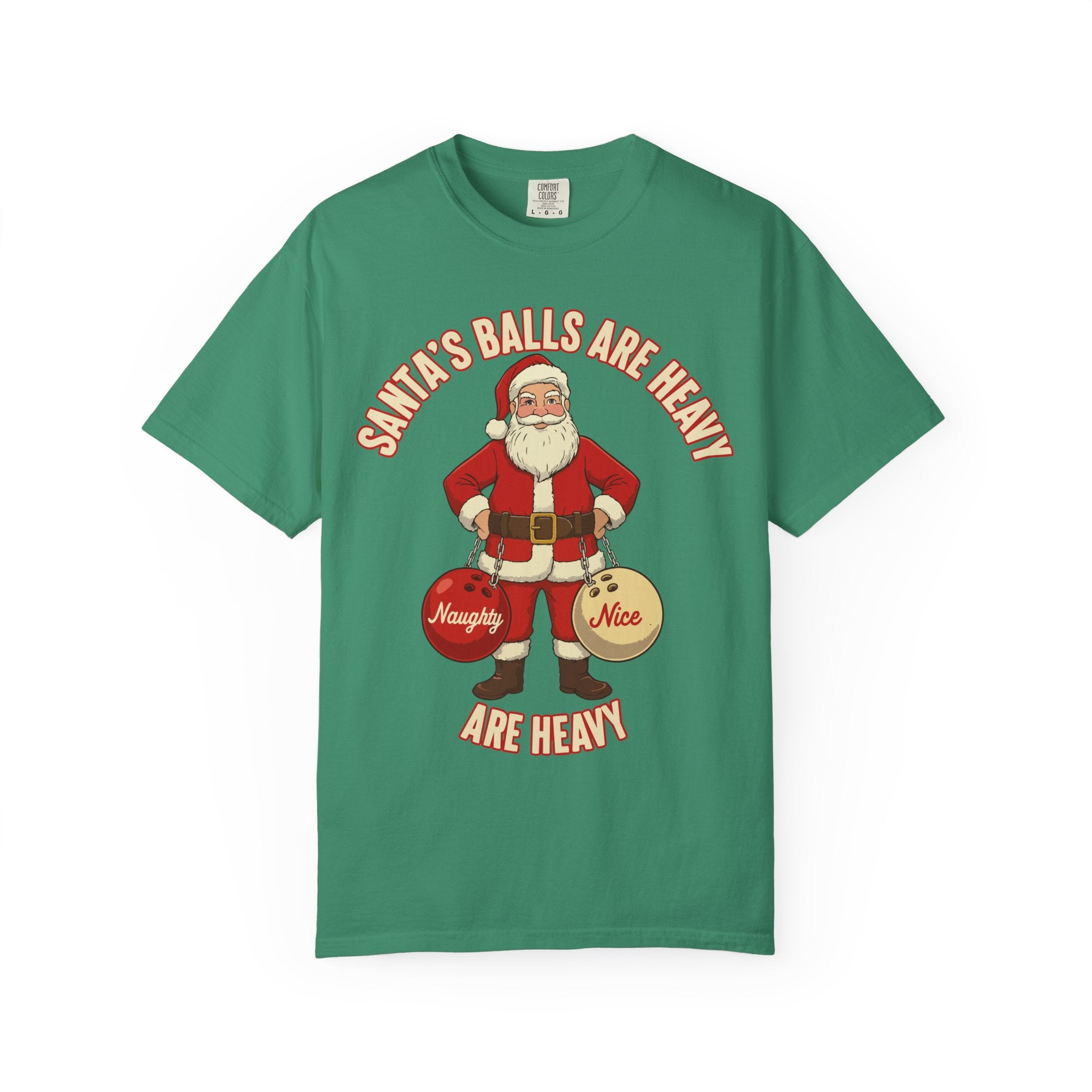 Santa's Balls are Heavy Premium T-Shirt - Unisex