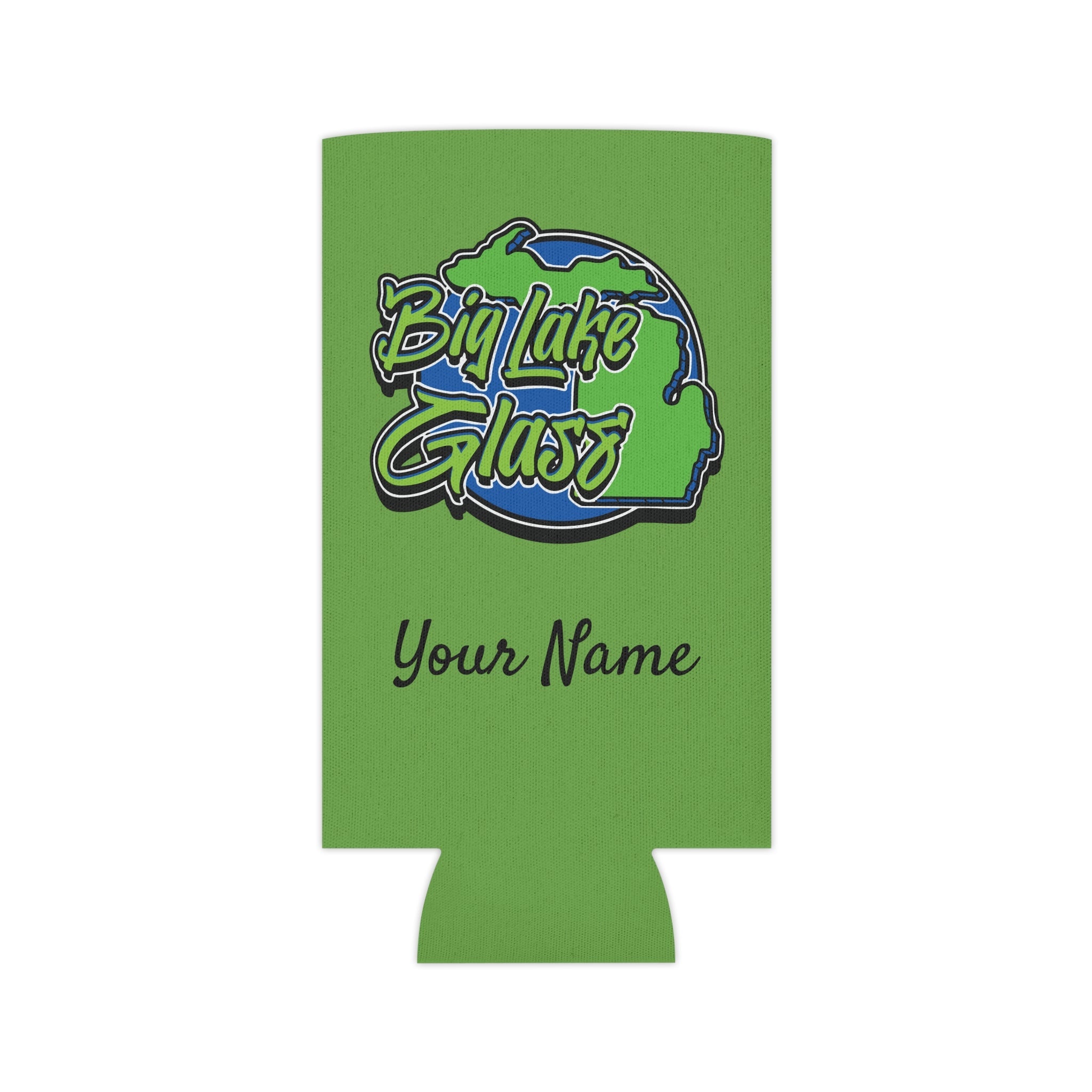 Can Cooler - Skinny - Big Lake Glass