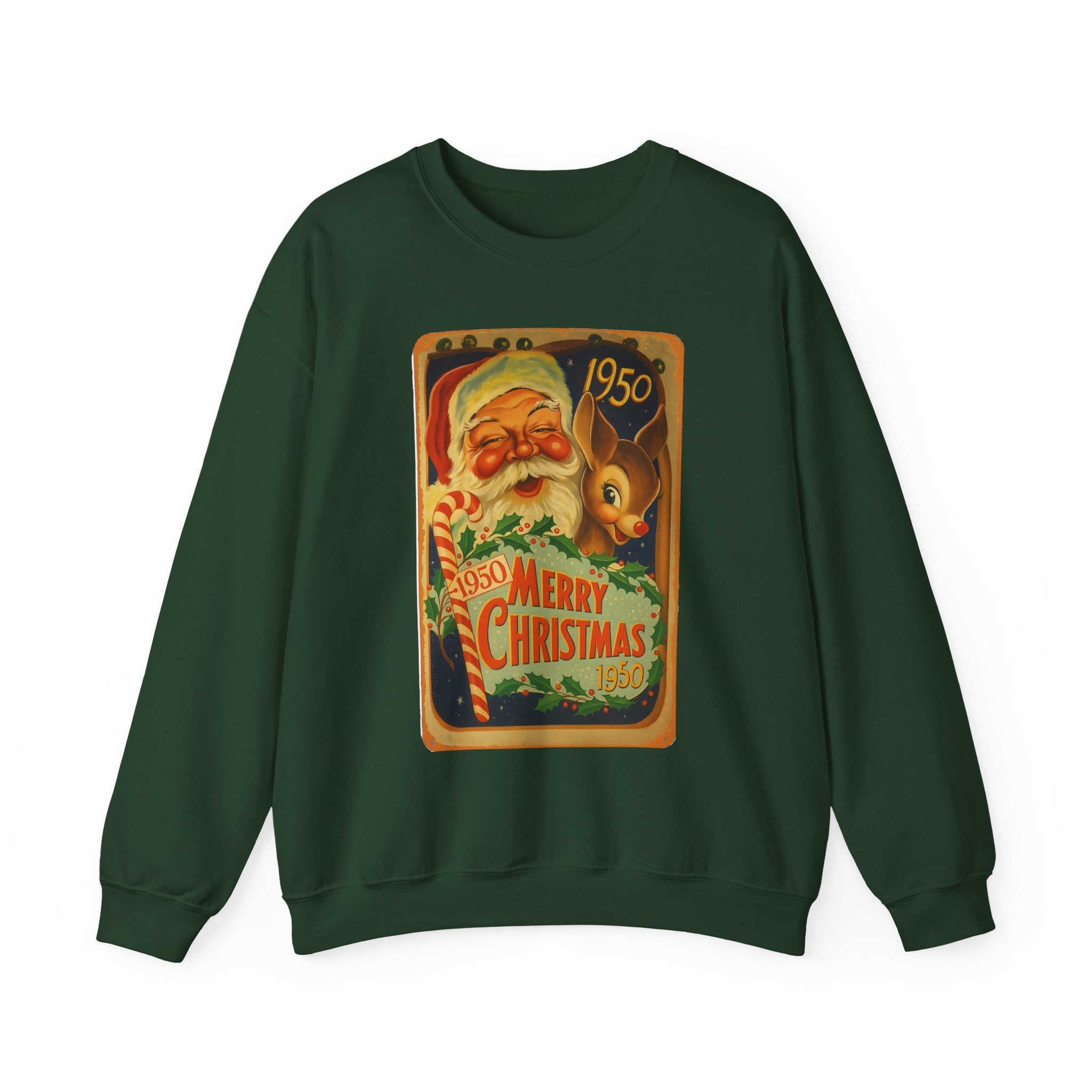 Merry Christmas 1950 Crewneck Sweatshirt - Unisex