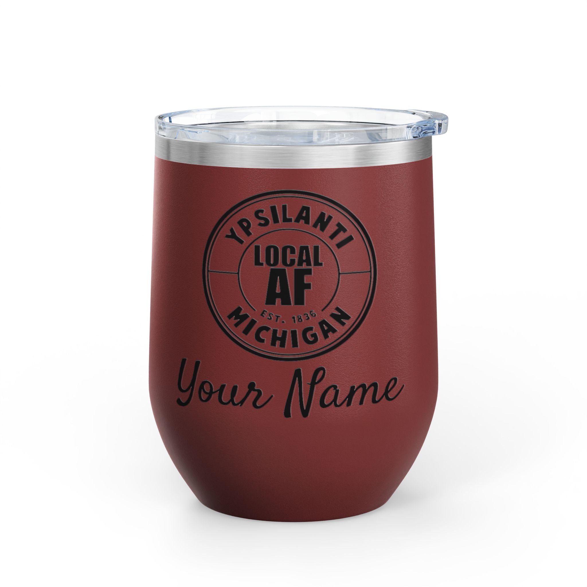 Ypsilanti Local AF Wine Tumbler - 12oz