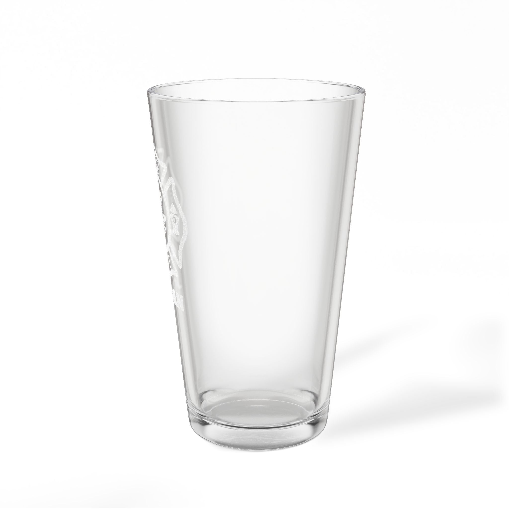 Fire Department Name Personalized Engraved 16oz Pint Mixing Glass