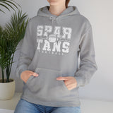 Spartans Football White Hoodie - Unisex
