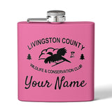 LCWCC Original Logo Flask - 6oz