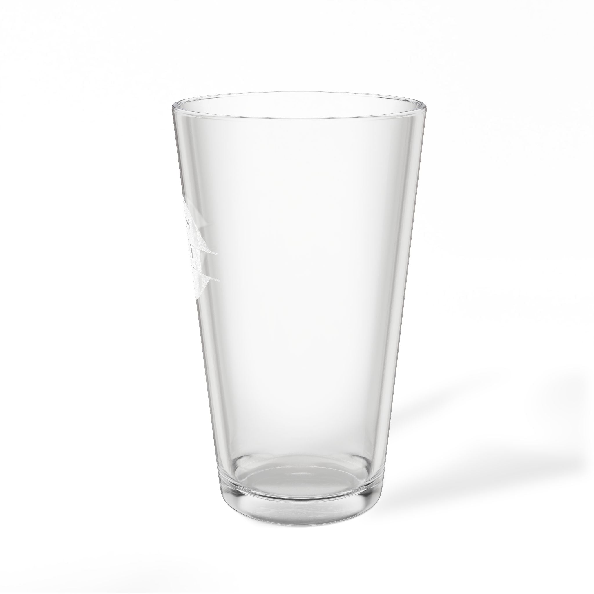 Football Name Personalized Engraved 16oz Pint Mixing Glass