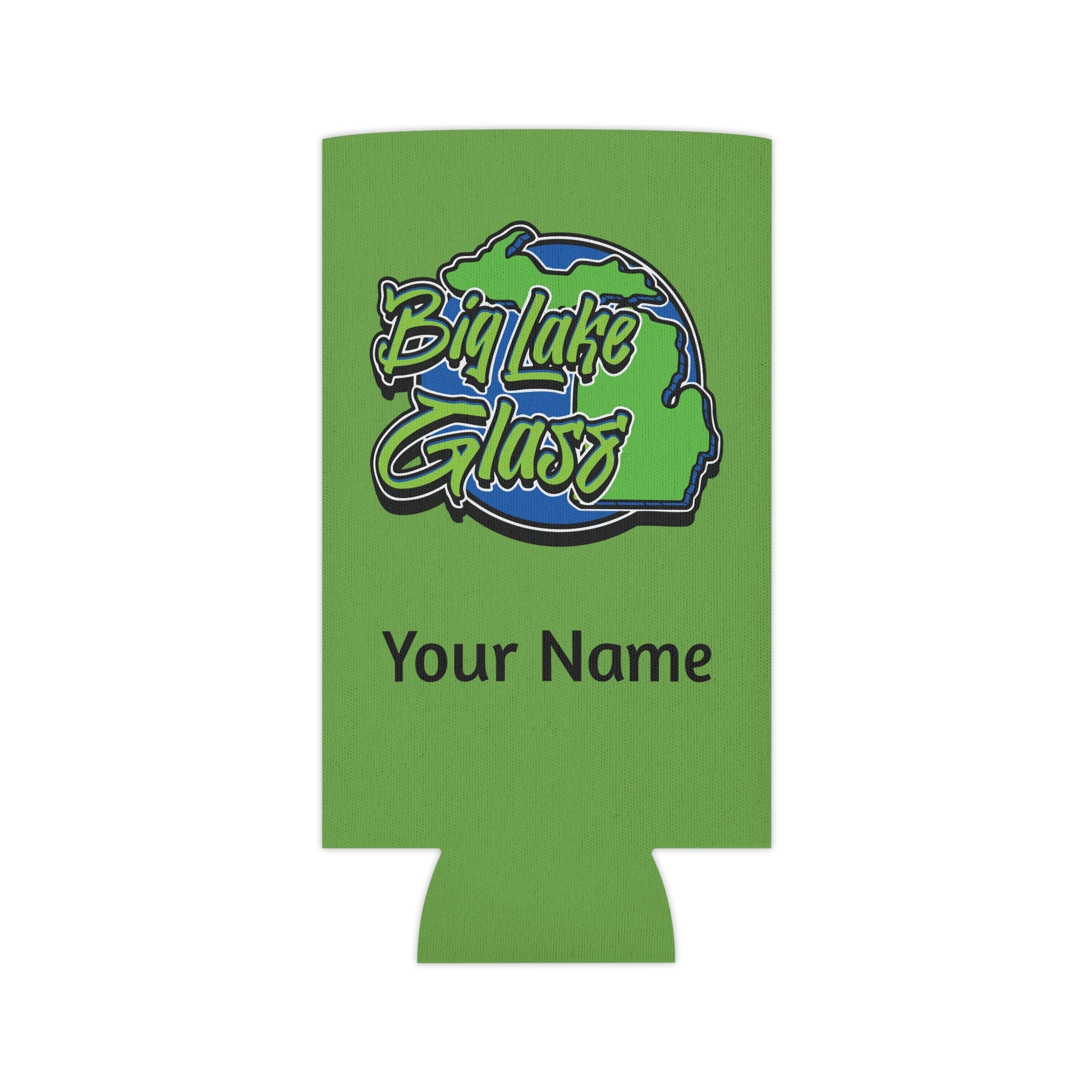Can Cooler - Skinny - Big Lake Glass
