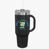 Personalized Insulated Travel Mug - 40oz - Your Logo, Your Brand