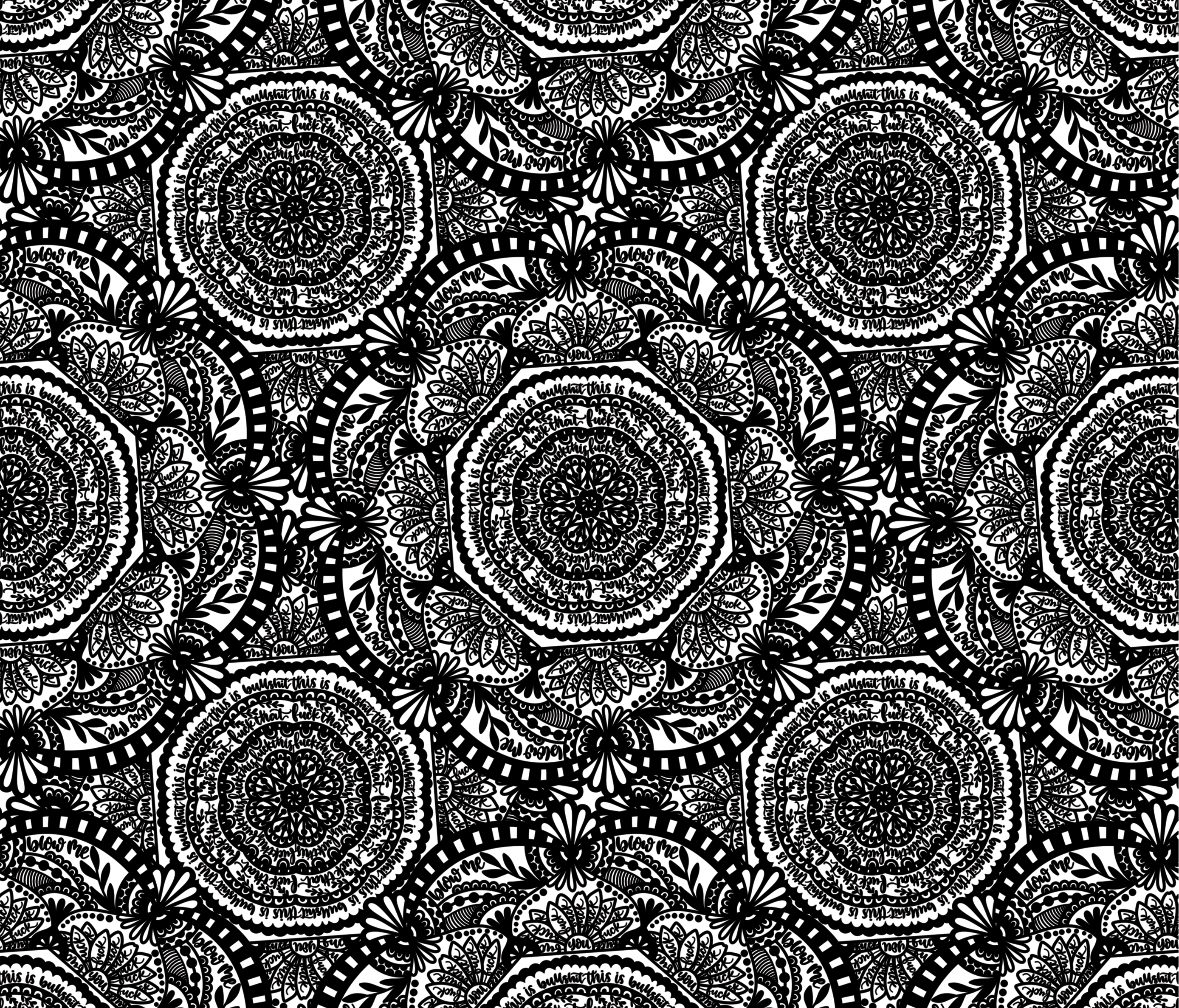 Cuss Words Black & Yellow Skinny Steel Tumbler with Straw - 20oz