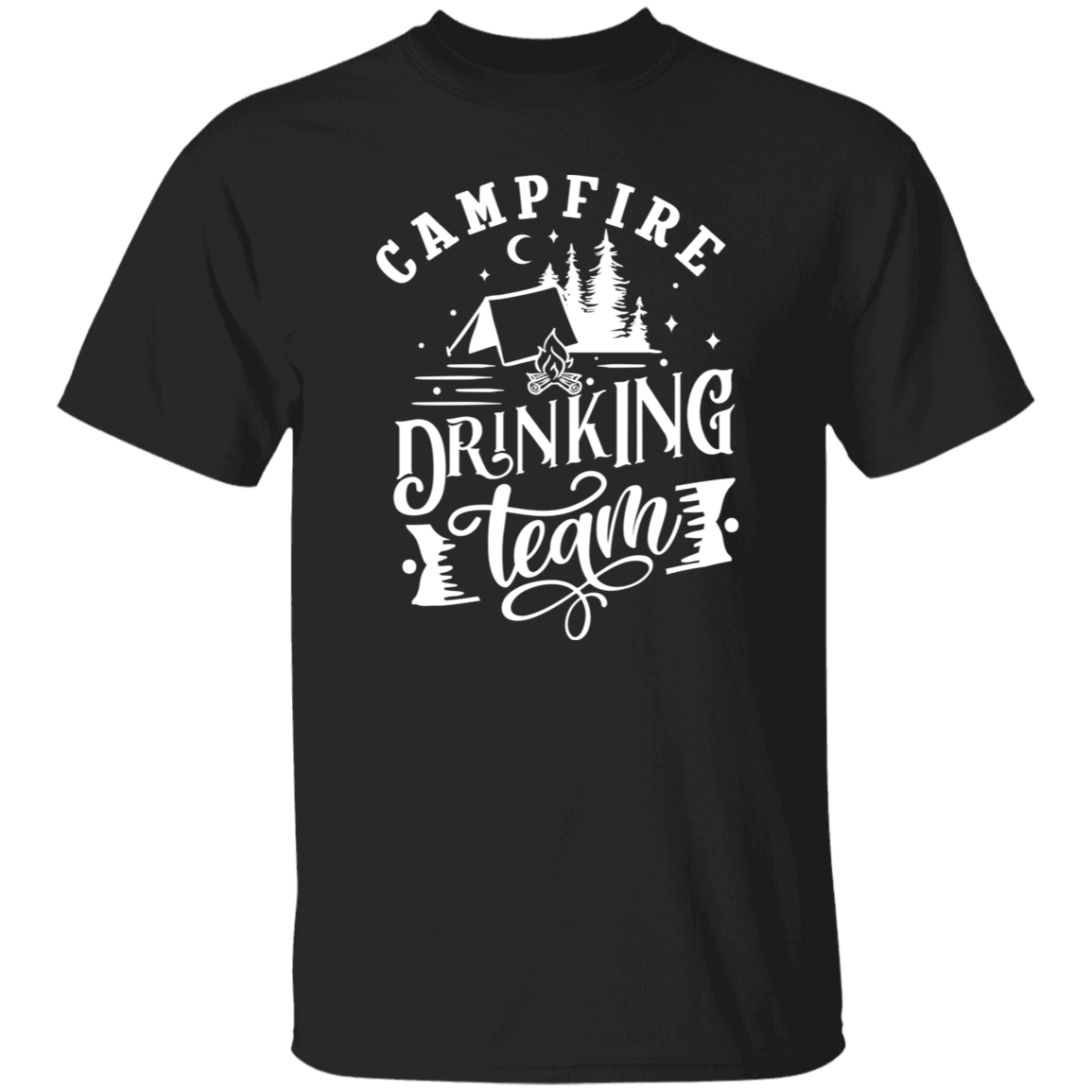 Campfire Drinking Team 1 W G500 5.3 oz. T-Shirt