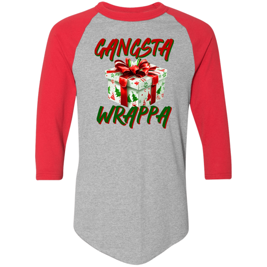 Gangsta Wrappa 4420 Colorblock Raglan Jersey