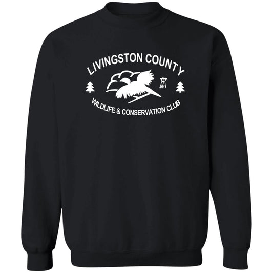 LCWCC Original - White G180 Crewneck Pullover Sweatshirt