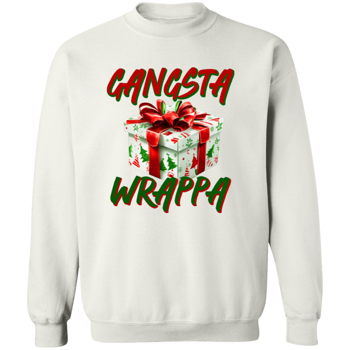 Gangsta Wrappa G180 Crewneck Pullover Sweatshirt