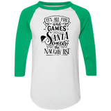 Its All Fun And Games 4420 Colorblock Raglan Jersey
