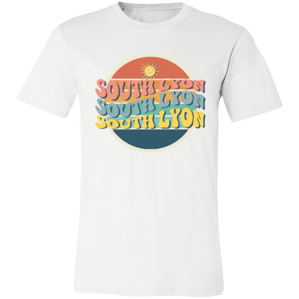 South Lyon Vintage Wavy Sun