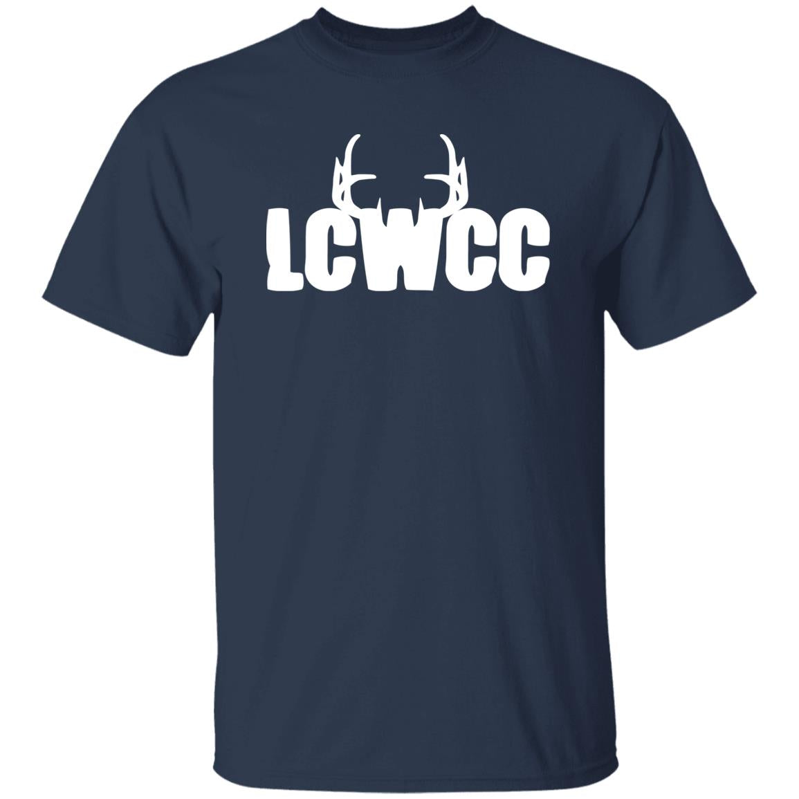 LCWCC Rack Logo - White G500 5.3 oz. T-Shirt