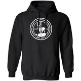 LCWCC Deer Target - White G185 Pullover Hoodie