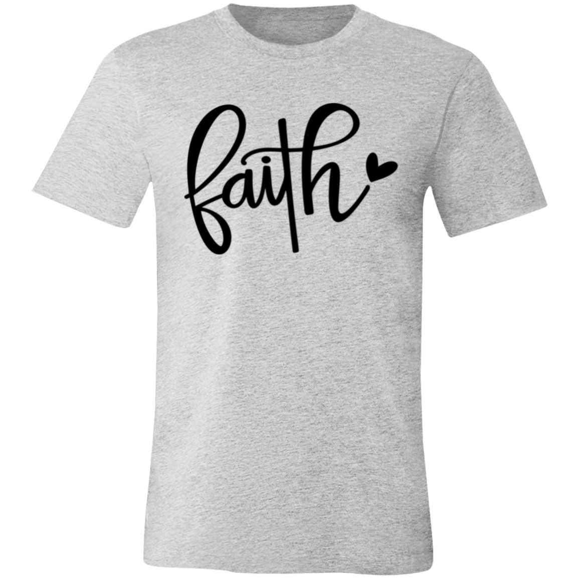 Faith 1 3001C Unisex Jersey Short-Sleeve T-Shirt