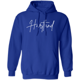 Hartland Skinny 1 White G185 Gildan Pullover Hoodie