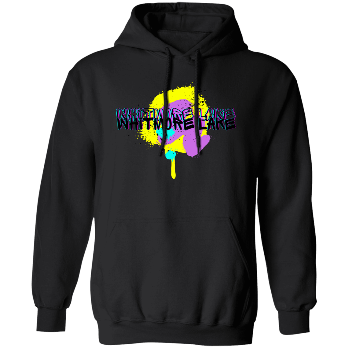 Whitmore Lake Graffiti G185 Gildan Pullover Hoodie