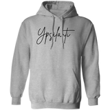 Ypsilanti Skinny 1 Black G185 Gildan Pullover Hoodie