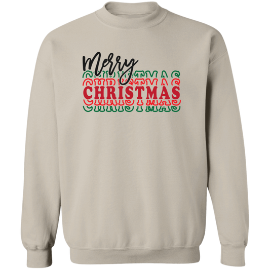 Merry Christmas 3 G180 Crewneck Pullover Sweatshirt