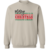 Merry Christmas 3 G180 Crewneck Pullover Sweatshirt