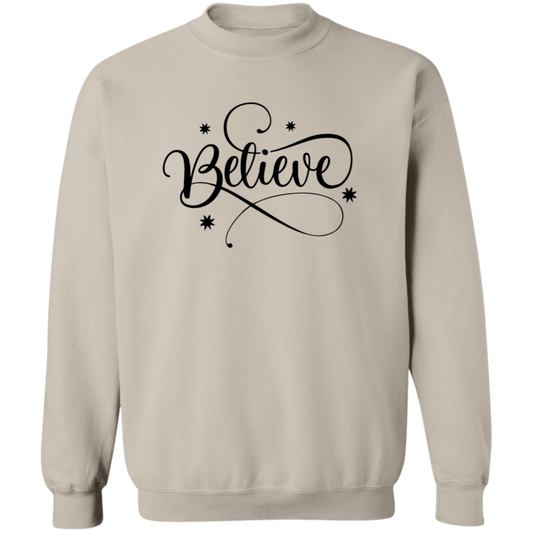 Believe G180 Crewneck Pullover Sweatshirt