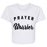 Prayer Warrior B8882 Ladies' Flowy Cropped Tee