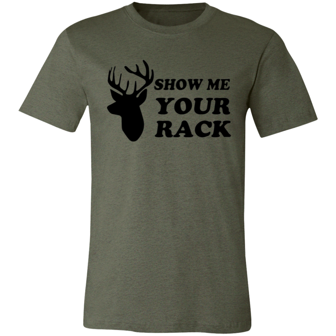 Show Me Your Rack 3001C Unisex Jersey Short-Sleeve T-Shirt