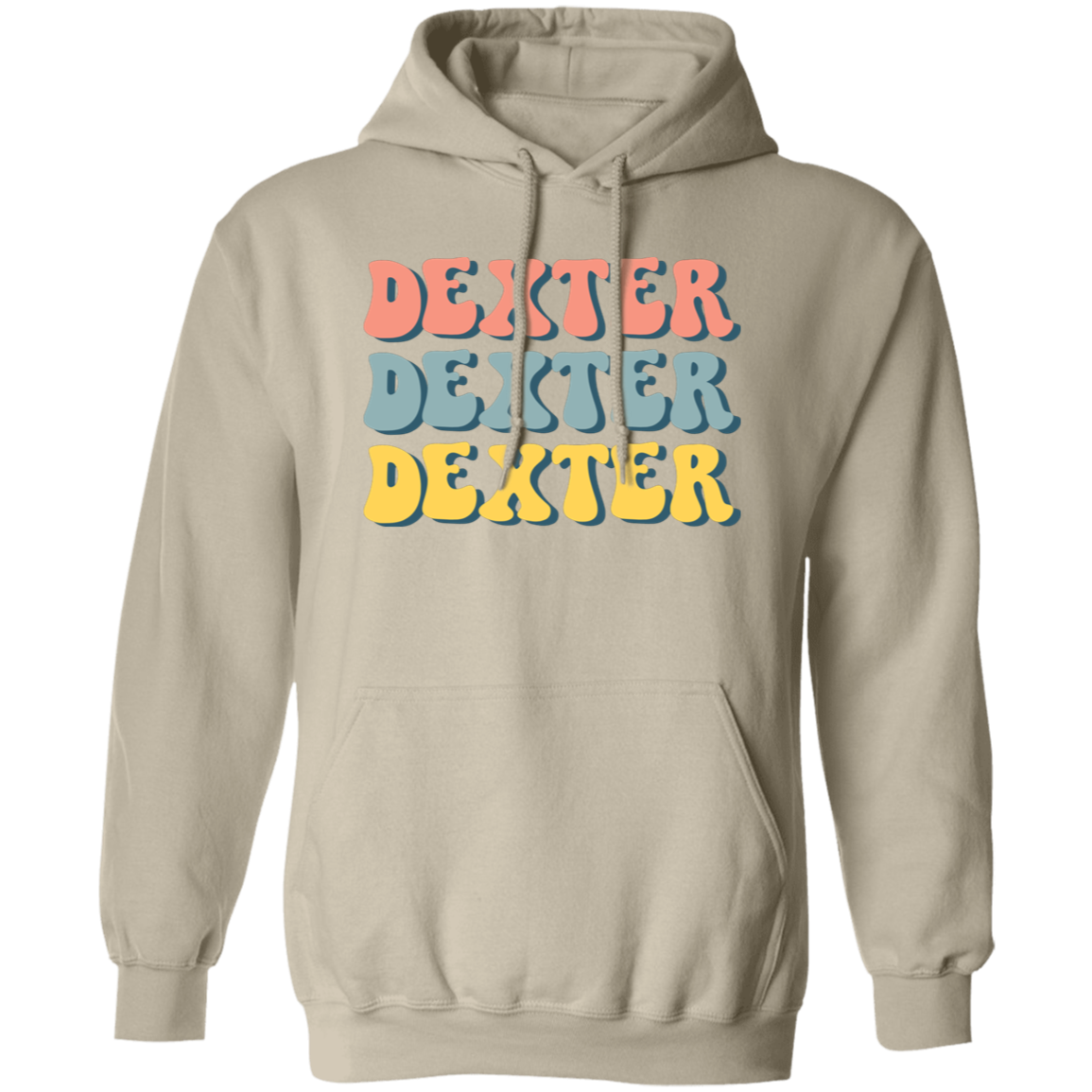 Dexter Retro G185 Gildan Pullover Hoodie