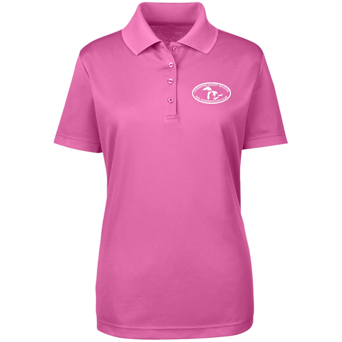 LCWCC Lakes - White Women's 78181 Core 365 Origin Pique Polo