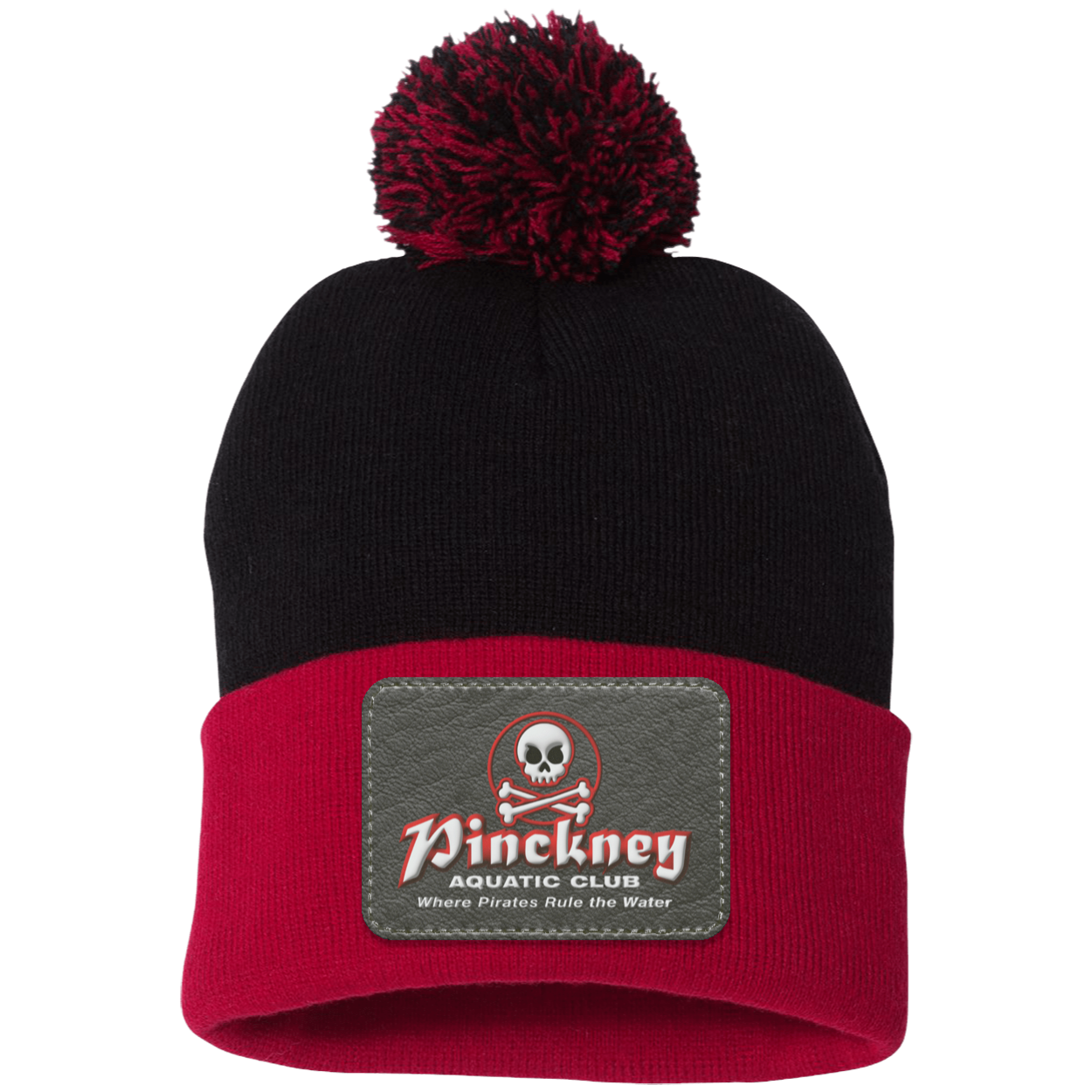 PAC 3D R & W SP15 Pom Pom Knit Cap - Patch