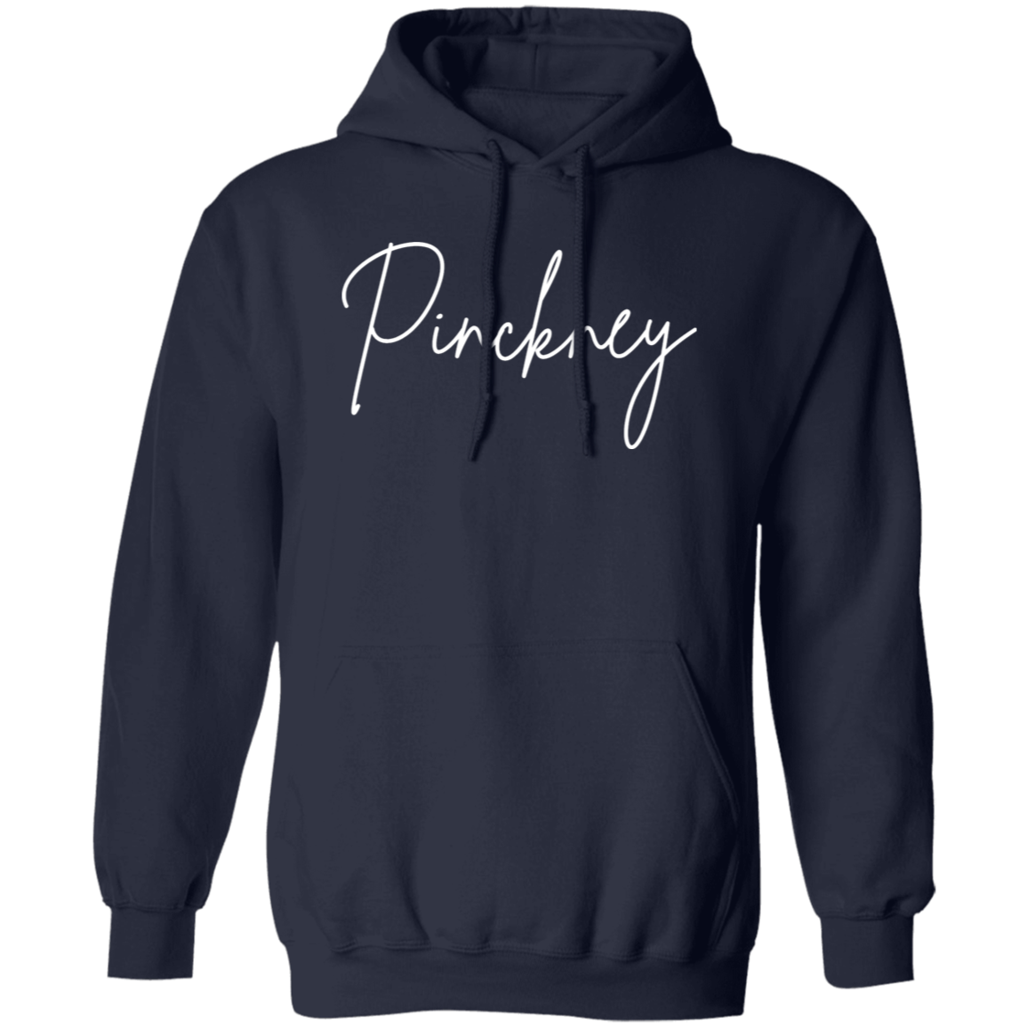 Pinckney Skinny 1 White G185 Gildan Pullover Hoodie