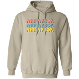 Ann Arbor Retro G185 Gildan Pullover Hoodie