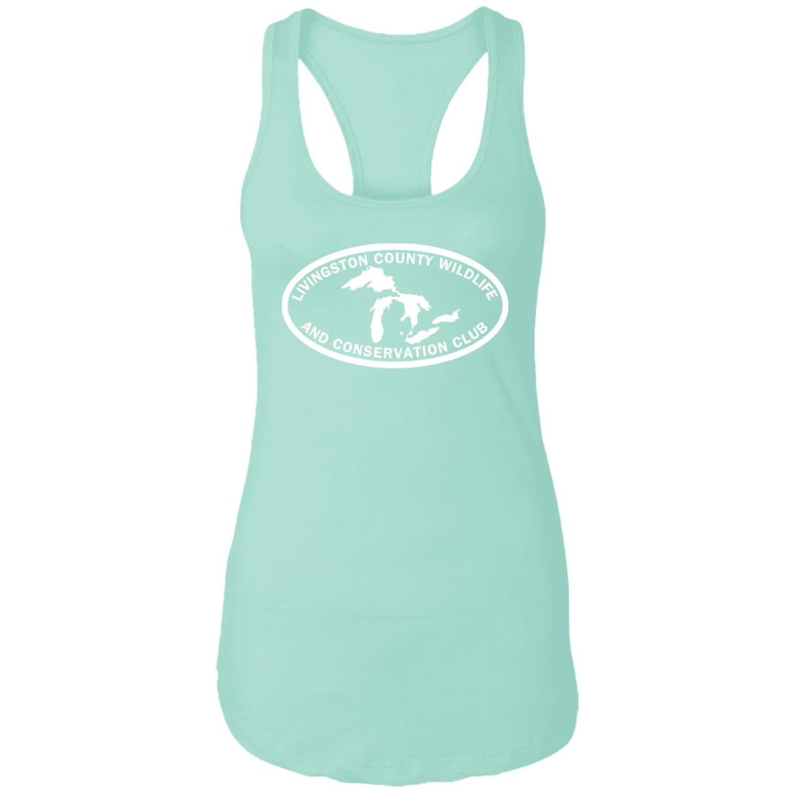 LCWCC Lakes - White NL1533 Ladies Ideal Racerback Tank