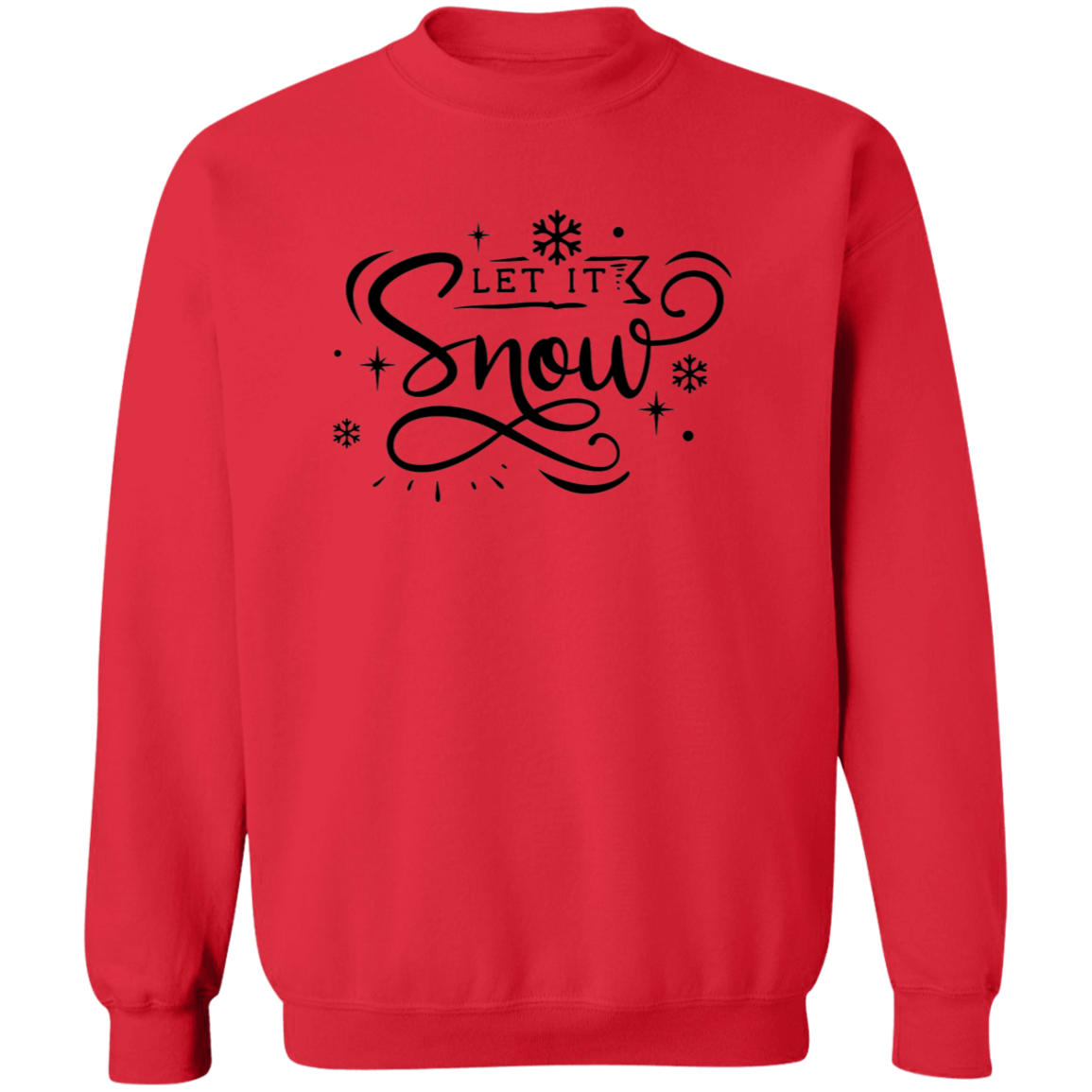 Let Is Snow G180 Crewneck Pullover Sweatshirt