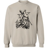 Hunting Dog 1 G180 Crewneck Pullover Sweatshirt