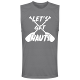 ***2 SIDED***  HRCL FL - Lets Get Nauti - - 2 Sided - UV 40+ Protection TT11M Team 365 Mens Zone Muscle Tee