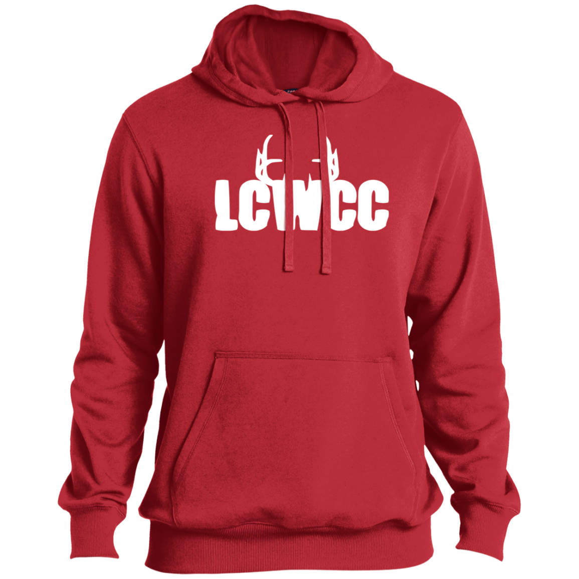 LCWCC Rack Logo - White TST254 Tall Pullover Hoodie