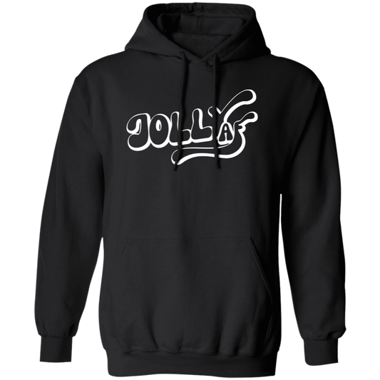 Jolly AF White G185 Pullover Hoodie