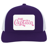 The Captain Pink 104C Trucker Snap Back - Patch