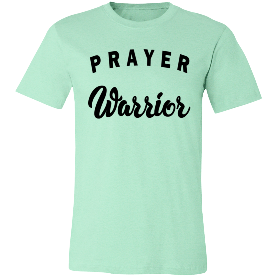 Prayer Warrior 3001C Unisex Jersey Short-Sleeve T-Shirt
